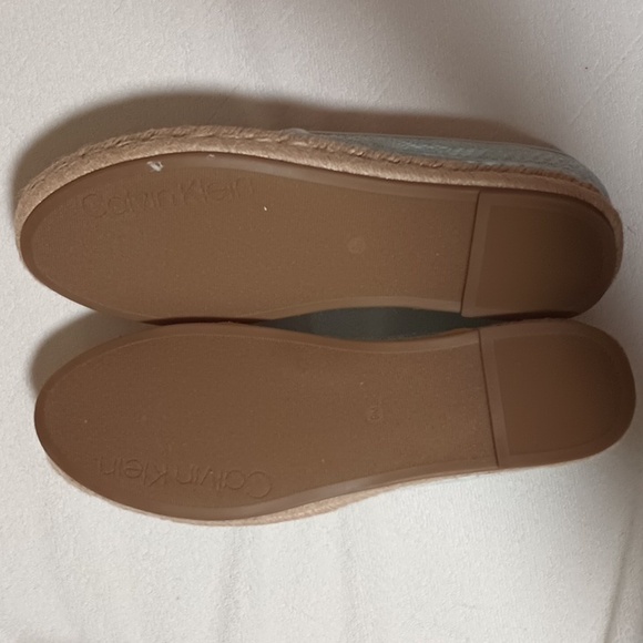 New Lt blue Calvin Klein espadrilles 9 - Picture 4 of 8